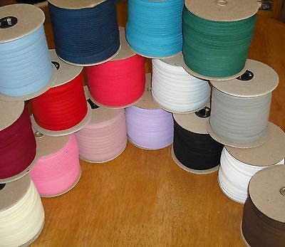 10 YARDS Double Fold Bias Tape U PICK COLORS 1/2 Extra Wide