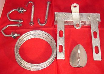 Maxview D4102 TV Aerial Chimney Bracket Kit   Everything you need for