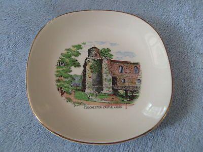 VINTAGE COLCHESTER CASTLE MINI PLATE   WEATHERBY HANLEY