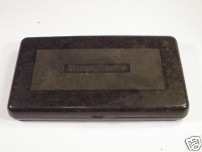 VINTAGE BROWN BAKELITE HAEMACYTOMETER EMPTY BOX