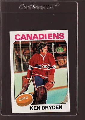 1975 TOPPS #35 KEN DRYDEN NM *479713