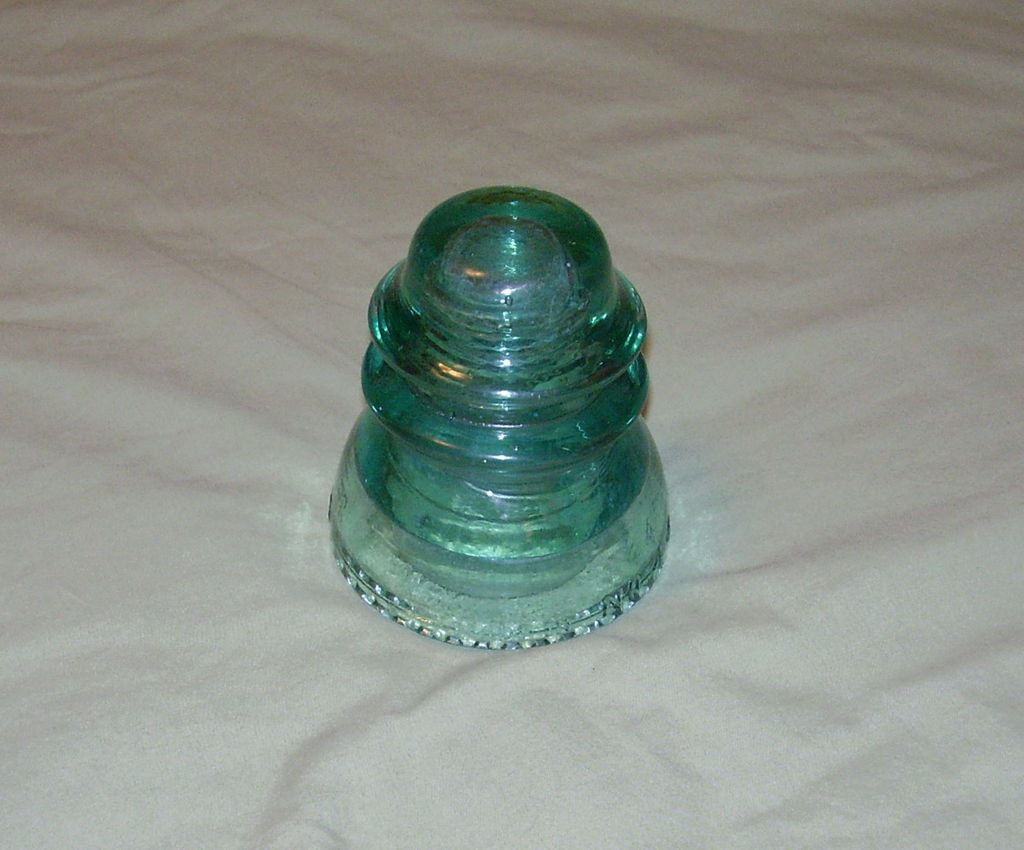 Electric Light Pole / Power Insulator Lynchburg No   44 Vtg Antique