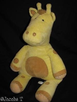 PBK Pottery Barn Kids Large Plush Giraffe Stuffed Animal Yellow