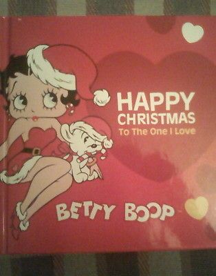 BETTY BOOP HAPPY CHRISTMAS TO THE ONE I LOVE BETTY BOOP HARDCOVER