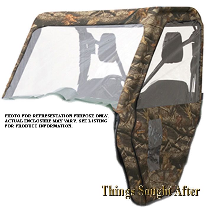 Cab Enclosure for KAWASAKI TERYX RUV UTV Roll Cage Cover Windshield