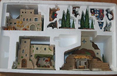 Dept 56 LITTLE TOWN OF BETHLEHEM NATIVITY SERIES SET 12 5975 7