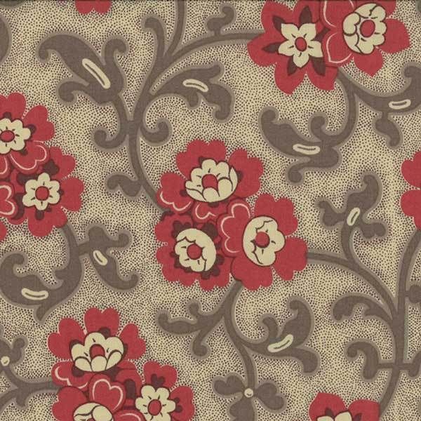 Chateau Rouge French General ½ yard 13623 12 Stone Moda Fabrics