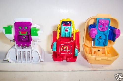 Vintage “Food Changeable” McDonalds Happy Meal Transfor