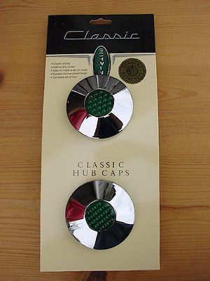 NEW Schwinn Classic bicycle HUB CAPS Green set of 4