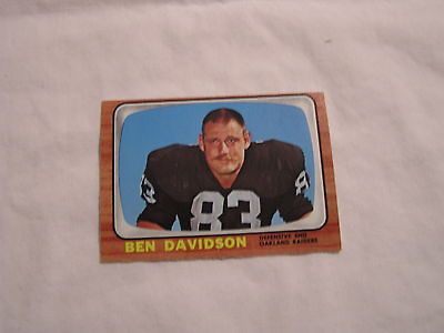 Ben Davidson 1966 Topps NO. 108