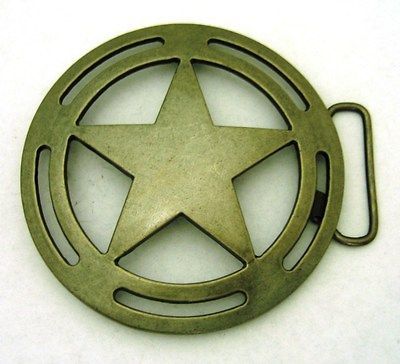 SHERIFF STAR BADGE TEXAS LAWMAN OFFICER VINTAGE FINISHING MEN WOMEN