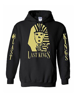 TYGA LAST KING Sweatshirt Hoodie   Last King YMCMB   GOLD hip hop