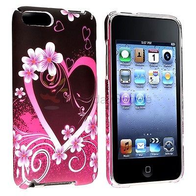 Heart Hard Snap on Case Cover for iPod Touch 3 2G 3G 2nd 3rd Gen