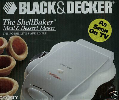 black and decker shellbaker