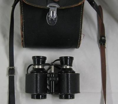 Vintage Airguide No. 27 Binoculars with Compass Case