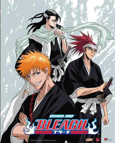 Wall Scroll BLEACH NEW Ichigo Renji Byakuya Fabric Poster Anime