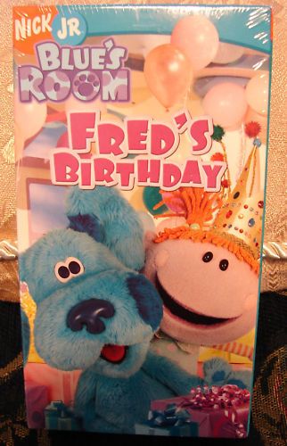 Blues Room Freds Birthday~CLUES ~$2.75 SHIPS~VIDEO VHS