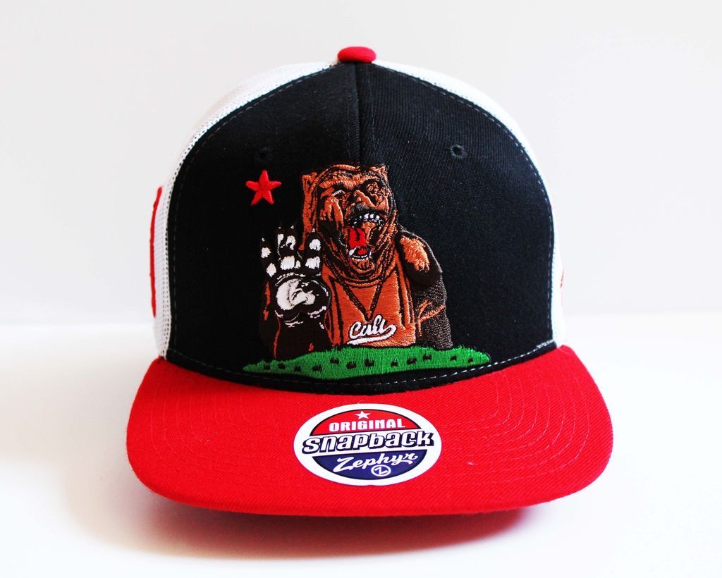 Million Dolla Motive CALI BEAR   Original Authentic Snapback Hat