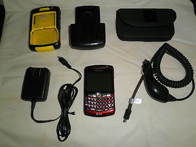 BlackBerry Curve 8310   Red (AT&T) Smartphone