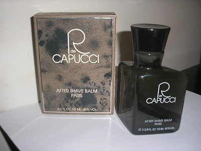 Vintage R de Capucci 3 3/4 oz mens After Shave Balm slightly used