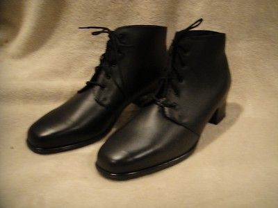 NWOB BLONDO WATERPROOF BLACK LEATHER SHOE BOOTS (SZ 8 1/2M)