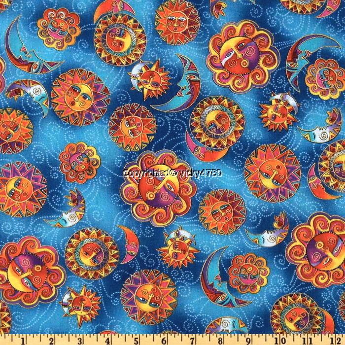 Yard Laurel Burch Celestial Dreams Blue Y0631 30M