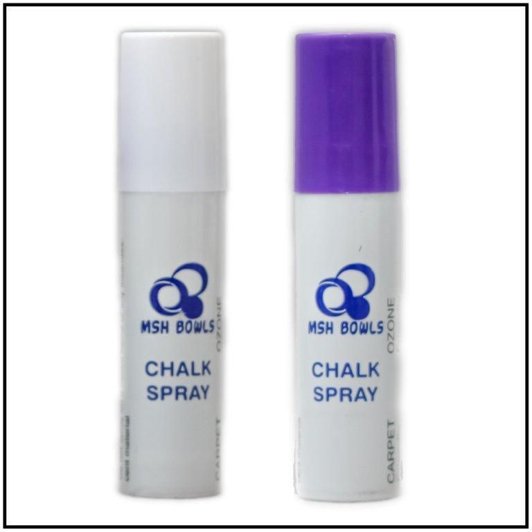 Lawn Bowls Chalk Sprays White or Lilac