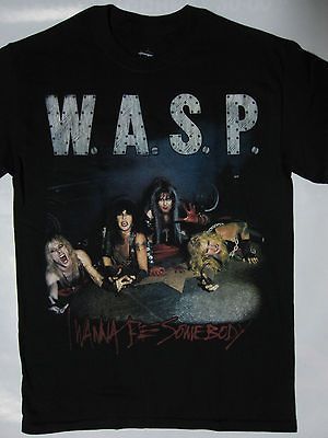 WASP   I WANNA BE SOMEBODY 84VERY RARE T SHIRT (S XXL)