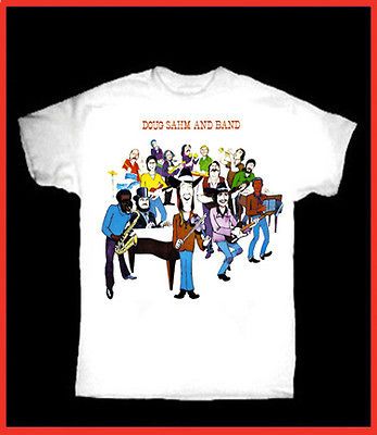 THE DOUG SAHM BAND T SHIRT VINTAGE ROCK COUNTRY SIR DOUGLAS QUARTET