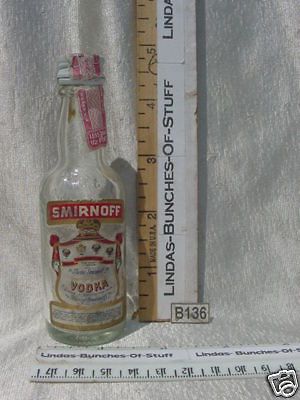 smirnoff vodka bottles