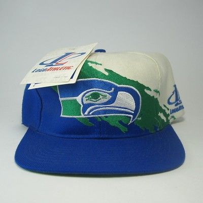 VTG Seattle Seahawks Marshawn Lynch Logo Athletic Paint Splash