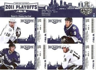 Phantom 2011 Tampa Bay Lightning Stanley Cup Final Ticket Strip