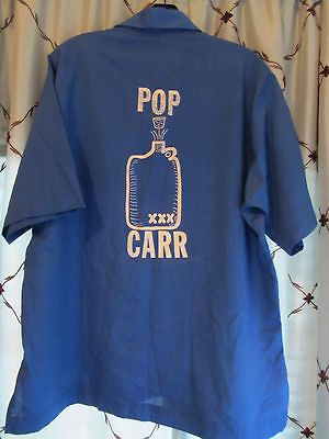 Vintage King Louie short sleeve bowling shirt Pop Carr size L