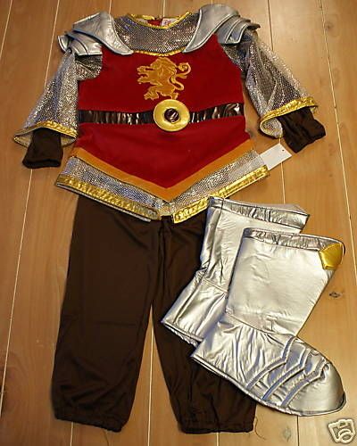 New  SIR PETER Narnia Costume Boys XS (4)