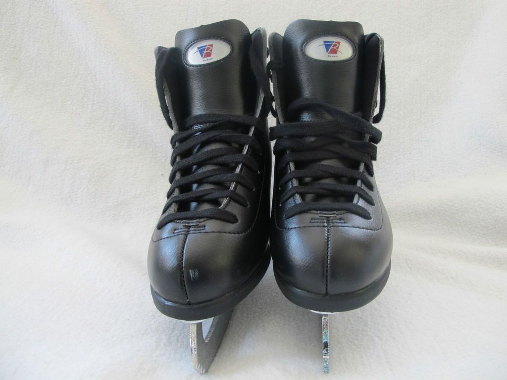 Riedell Model 15 Boys Black Figure Skates Size 3