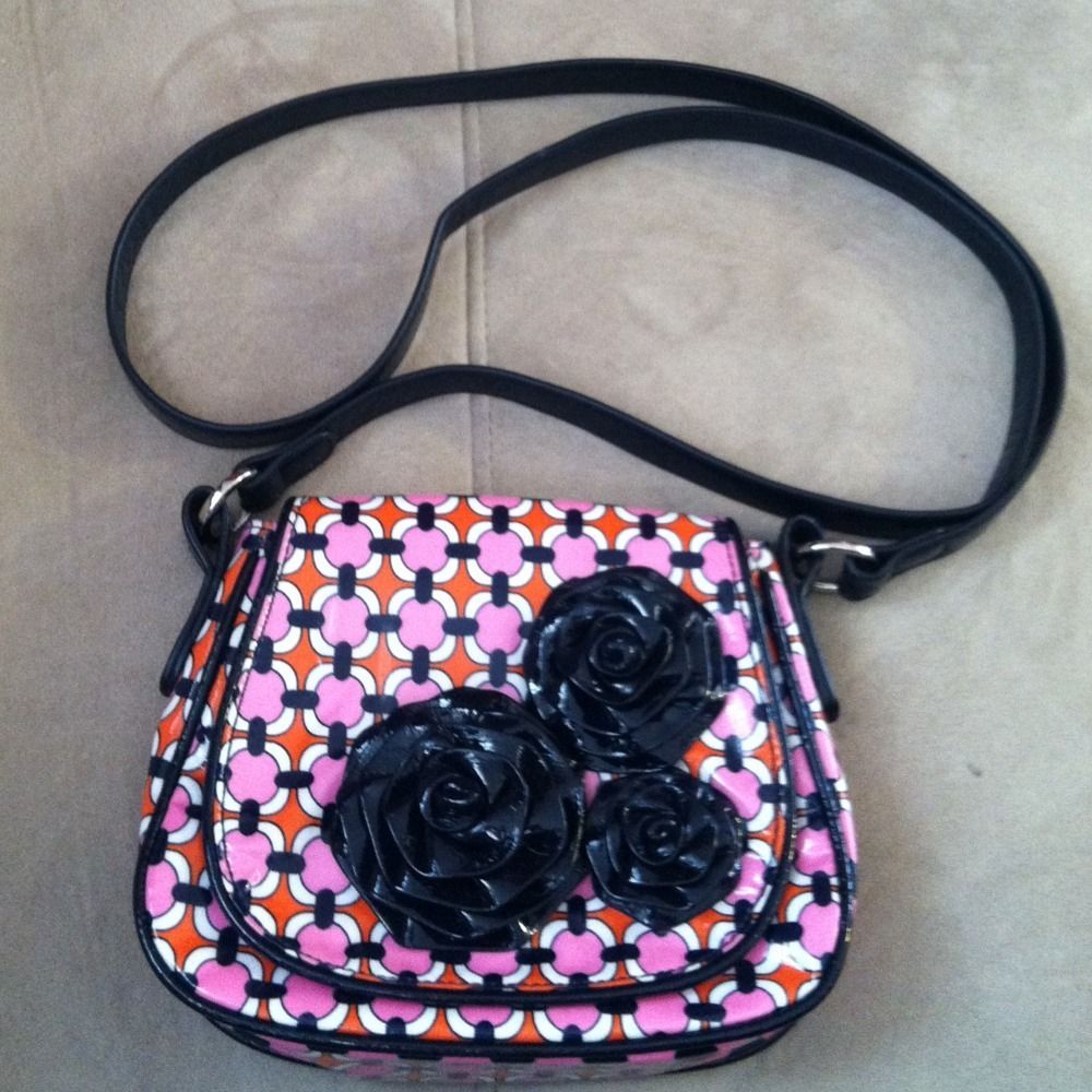 Vera Bradley Rosie Posie Hipster Cross Body Bag In Loves Me