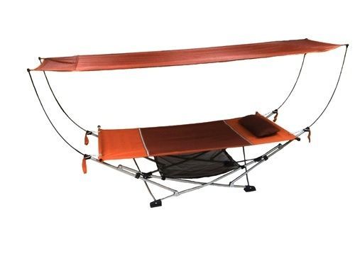 Oversized Hammock with Canopy  Portable shade and comfort Easy to set