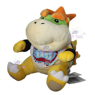 Super Mario Bros Bowser Jr. Soft Stuffed Plush Doll Toy 7 Inch Koopa