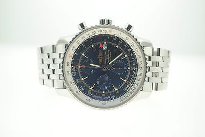 Breitling Navitimer World Chronograph Stainless Steel Watch A24322