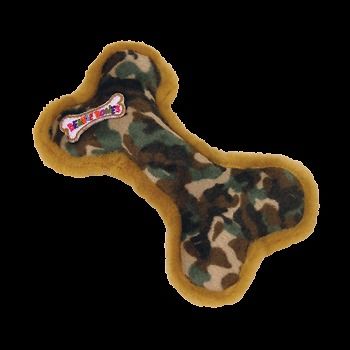 TY Bow Wow Beanie Babie small size patriotic CAMOUFLAGE print squeaker