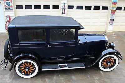 Buick  Other Chrome and wood wheels 1927 BUICK 2 DOOR SEDAN.ROCK