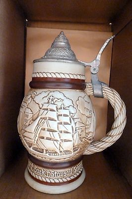 VINTAGE AVON BEER STEIN HAND CRAFTED IN BRAZIL # 134376 , 1977