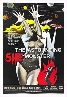 THE ASTOUNDING SHE MONSTER fridge magnet 01 MOV01