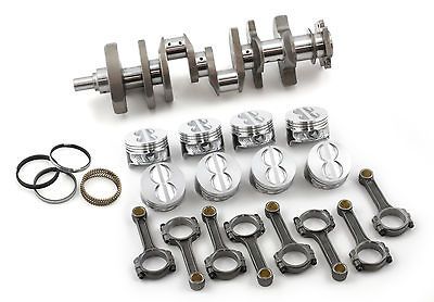 383 SBC ROTATING ASSEMBLY STROKER KIT CAST CRANK HYPEREUTECTIC PISTONS