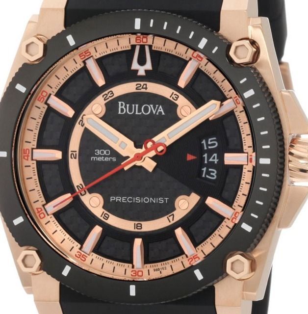 NEW BULOVA PRECISIONIST 98B152 SUPER NICE BUY TODAY 