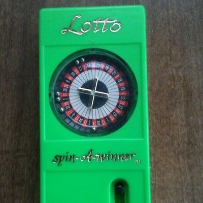 Mega Bucks Lotto Spin A Winner Vintage