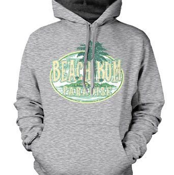 Beach Bum Paradise Sweatshirt Hoodie Island  Surfing Pullover