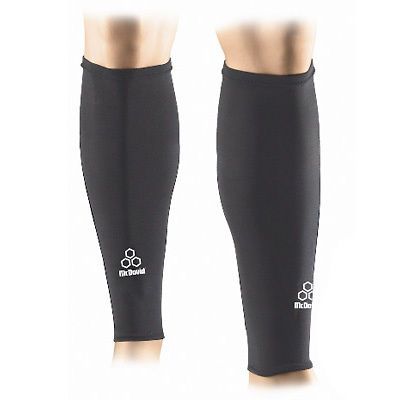 MCDAVID 6577 BLACK TRUE COMPRESSION CALF LEG SLEEVES THERMAL SUPPORT