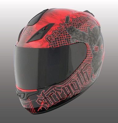 STRENGTH Run With The Bulls SS1000 LG DOT ECE/22 05 HELMET Large Red