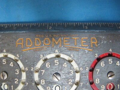 Old Industrial Addometer Calculator Reliable Typewriter & Adding